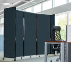 Versare Room Divider 360 Portable Wall Partition | Folding Panels | Large - Image 7