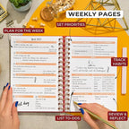 Clever Fox Planner 2nd Edition Spiral – Colorful Weekly & Monthly Goal Planner - Image 3