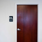 Men's/Women's Restroom Sign for Handicap Accessible Restroom ADA-Compliant - Image 6