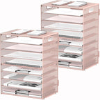 DALTACK 9-Tier Paper Letter Tray Desk Organizer by DALTACK