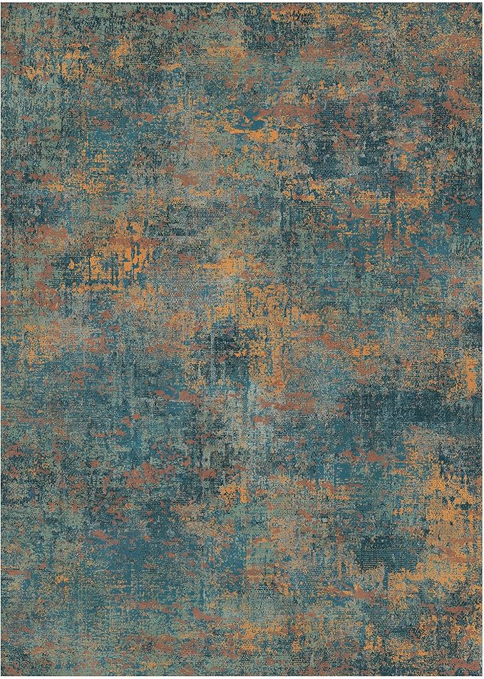 GENIMO Washable Area Rugs for Living Room, 10x14 Vintage Non Slip Rugs - Image 4