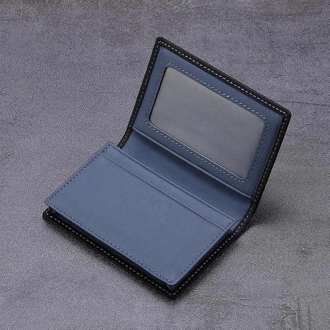 Leather Business Card Case Holder - Image 5