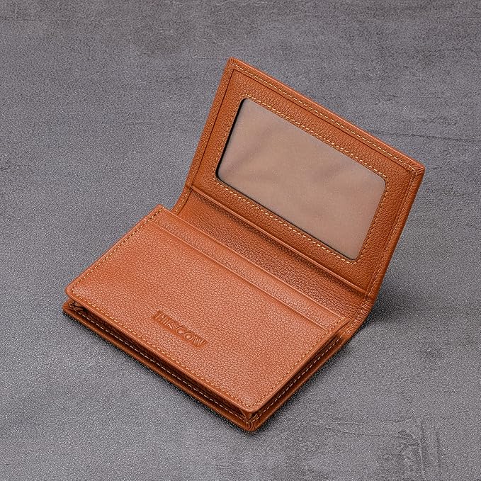 Leather Business Card Case Holder - Image 5