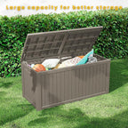 Yardgrace 210 Gallon Outdoor Storage Bench Waterproof - Image 9