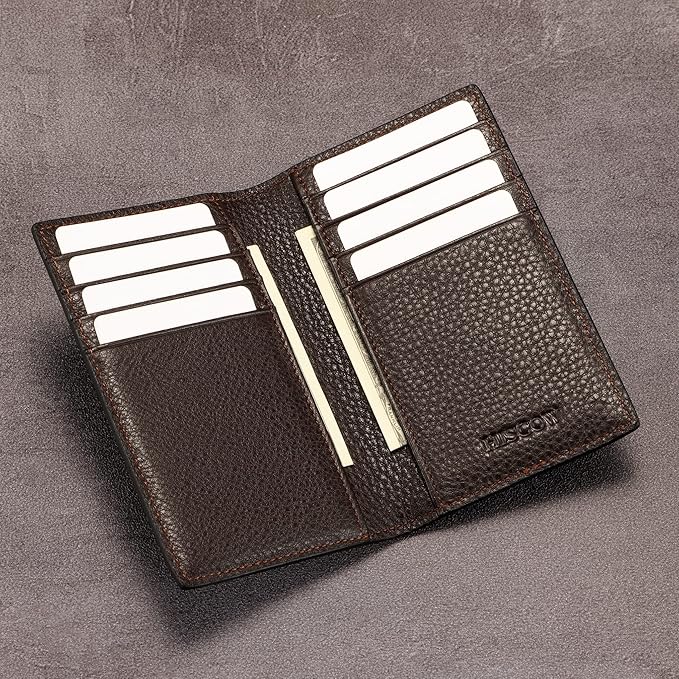 Slim Leather Credit Card Holder - Image 4
