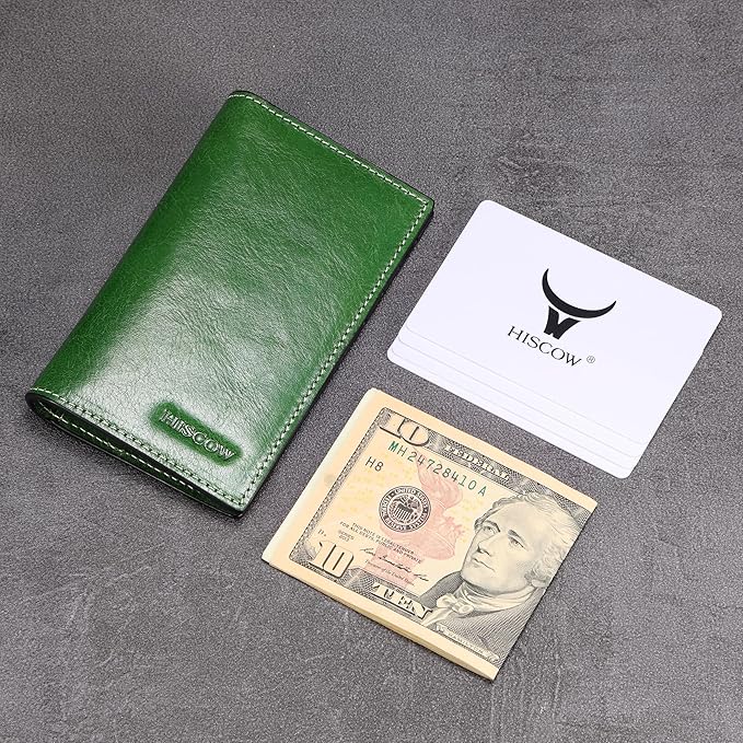 Slim Leather Credit Card Holder - Image 3