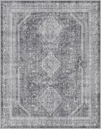 GENIMO 5x7 Area Rugs for Living Room, Machine Washable Non Slip Rugs, Low Pile - Image 5