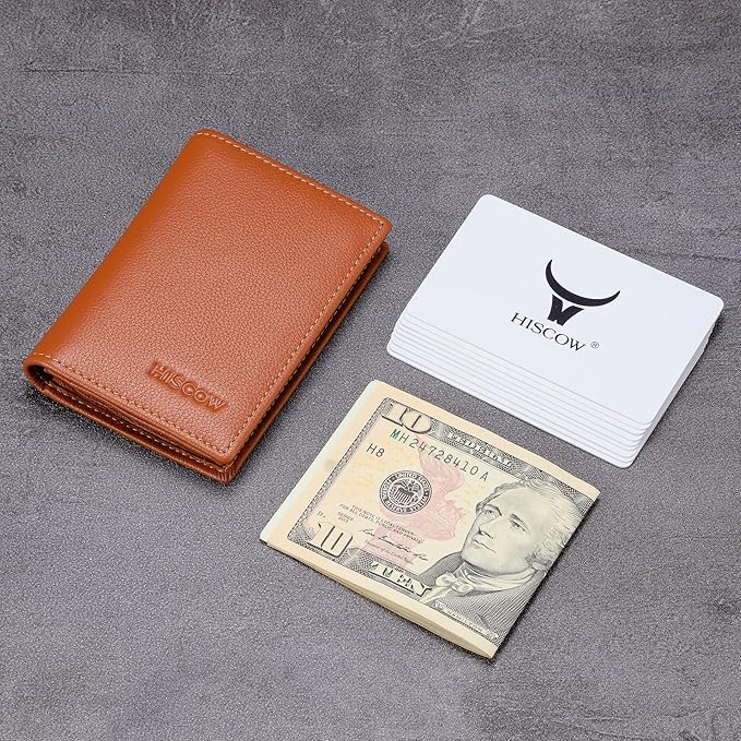 Leather Business Card Case Holder - Image 3