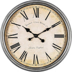 Bernhard Products Large Decorative Wall Clock 20 Inch Silent Non Ticking by BernhardProducts
