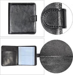 Wisdompro Business Card Book Organizer, Premium PU Leather Wallet Name Credit - Image 7