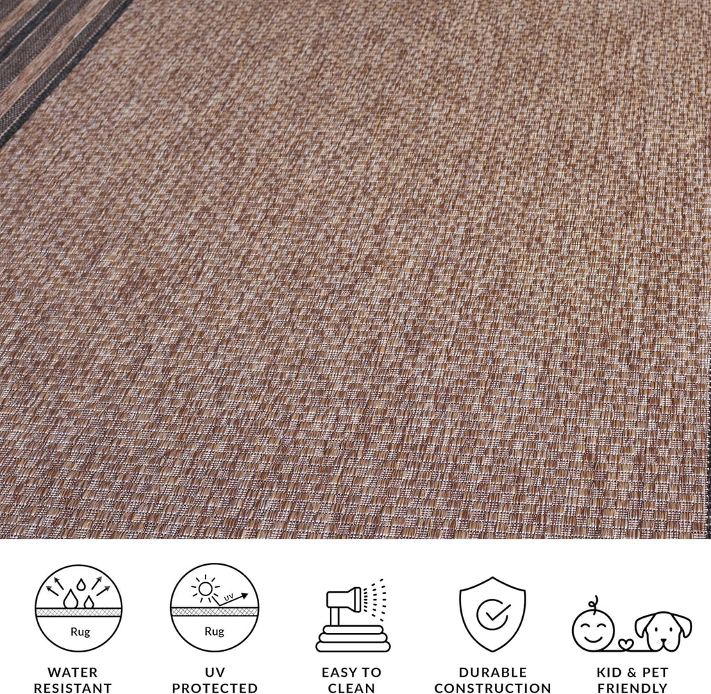 safavieh courtyard collection 2'3" x 6'7" natural /, package contents
