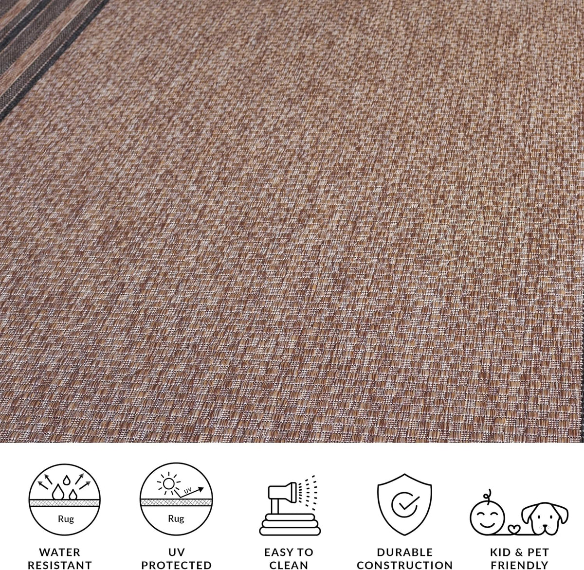 safavieh courtyard collection 2'3" x 6'7" natural /, package contents