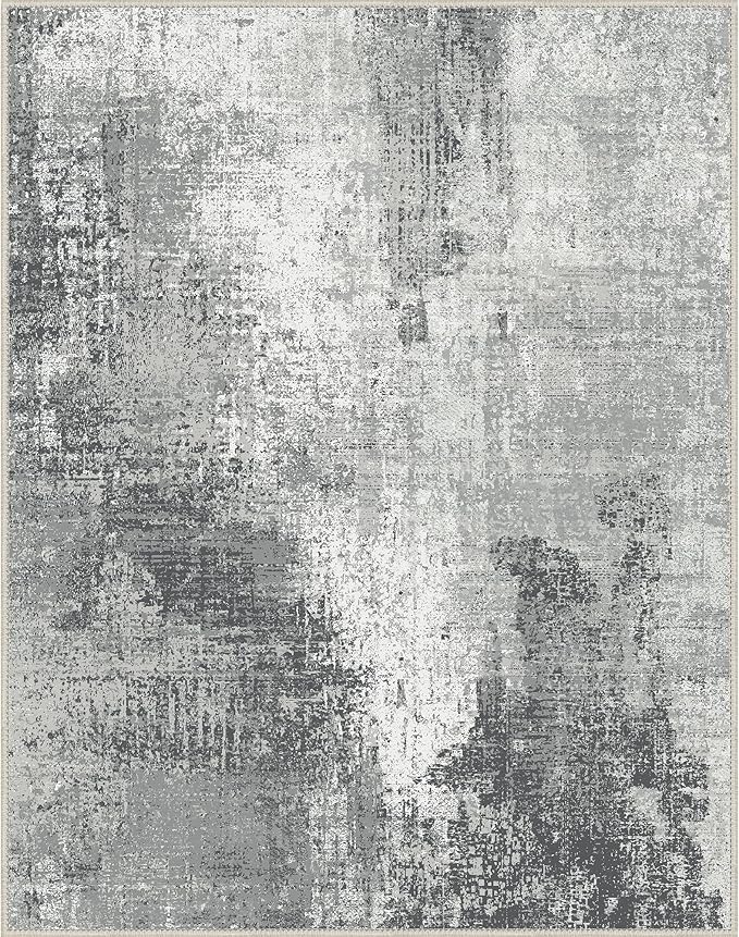GENIMO Washable Area Rugs for Living Room, 8x10 Modern Non Slip Rugs, Low Pile - Image 9