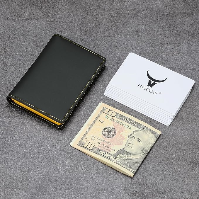 Leather Business Card Case Holder - Image 3