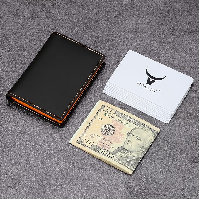 Leather Business Card Case Holder - Image 3