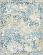 GENIMO Washable Area Rugs for Living Room, 8x10 Modern Non Slip Rugs, Low Pile - Image 9