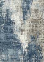 GENIMO Washable Area Rugs for Living Room, 9x12 Modern Non Slip Rugs, Low Pile - Image 3