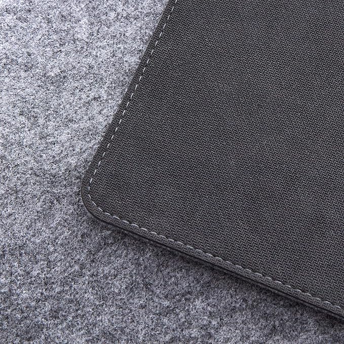 Wolvende Premium Felt Desk Mat | Medium 12" x 36" | Multifunctional Desk Pad - Image 5