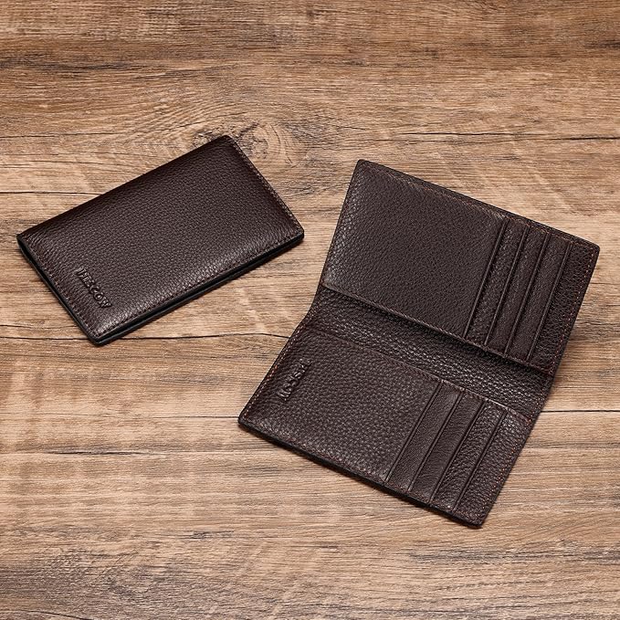 Slim Leather Credit Card Holder - Image 7