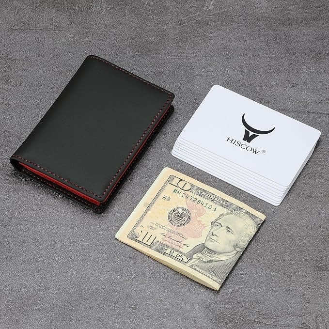 Leather Business Card Case Holder - Image 3