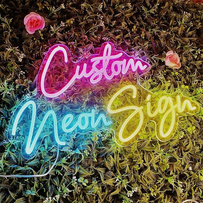 Custom Neon Sign, Neon Sign Customizable by XYDECDRLUX