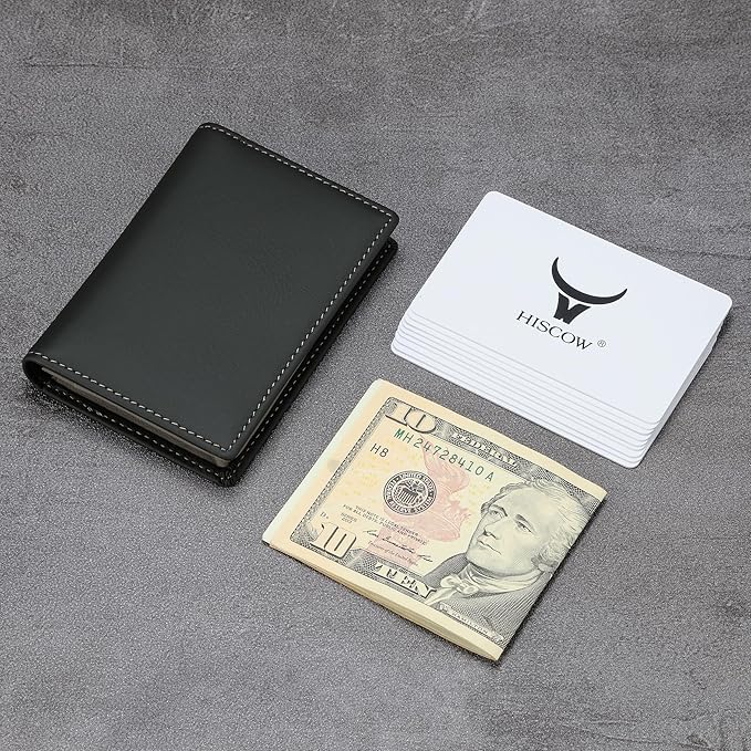 Leather Business Card Case Holder - Image 3