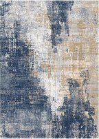 GENIMO Washable Area Rugs for Living Room, 8x10 Modern Non Slip Rugs, Low Pile - Image 3