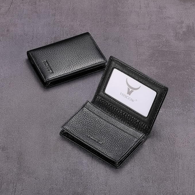 Leather Business Card Case Holder - Image 2