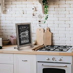 HBCY Creations Rustic Weathered Wooden Tabletop Chalkboard - Image 6