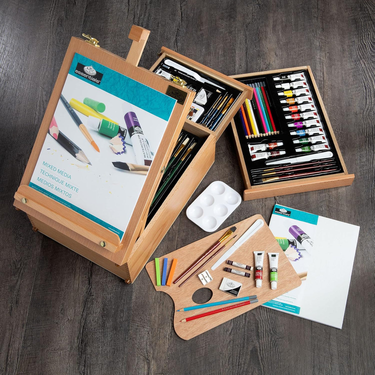 royal langnickel - the all media easel artist on a desk or shelf