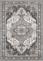 GENIMO 8x10 Area Rugs for Living Room, Machine Washable Non Slip Vintage Rugs - Image 8