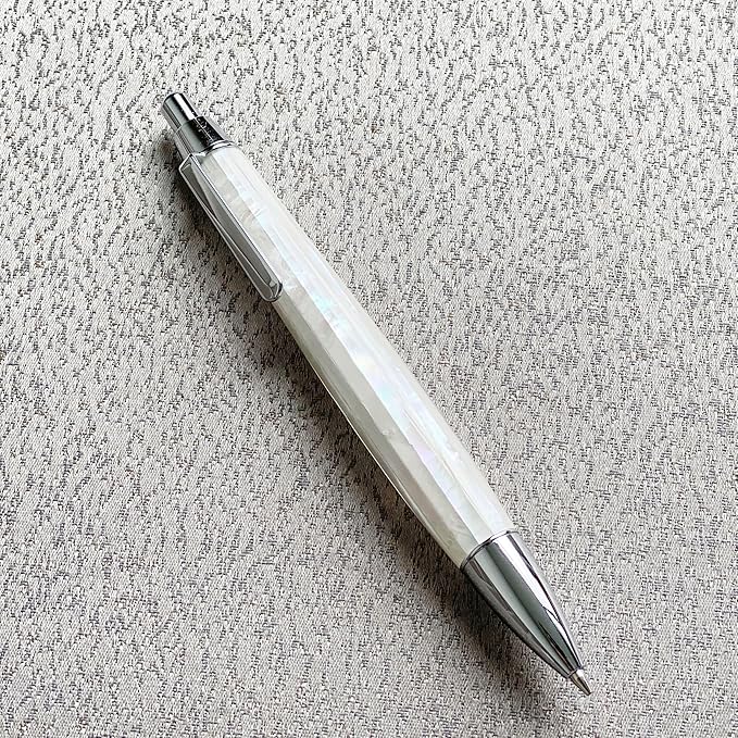 LACHIEVA LUX Mother of Pearl Mechanical Pencil 0.7mm, Elegant Metal Pencil - Image 8