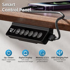 BIZUM Electric Standing Desk Frame, Height Adjustable Sit Stand Desk Base - Image 4