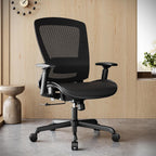 elabest ergonomic mesh office chair,comfy computer desk chair shown in use