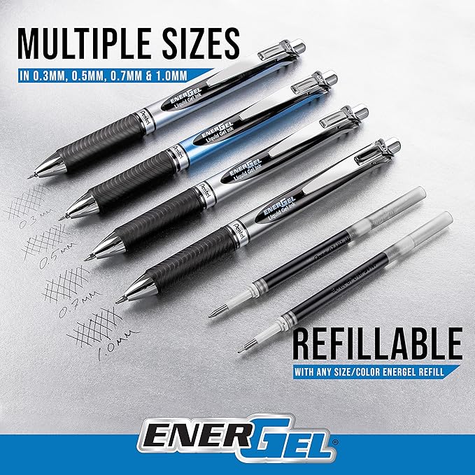 Pentel EnerGel RTX Liquid Gel Pens - Image 4