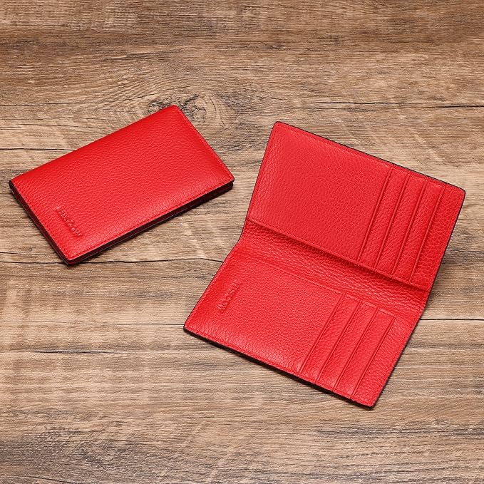 Slim Leather Credit Card Holder - Image 7