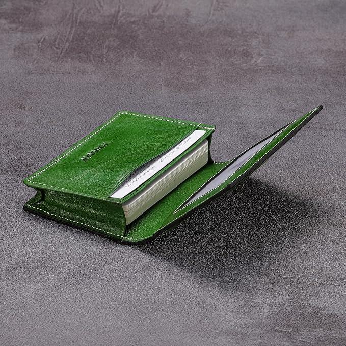Leather Business Card Case Holder - Image 4