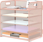 Supeasy 5 Trays Paper Organizer Letter Tray by SUPEASY