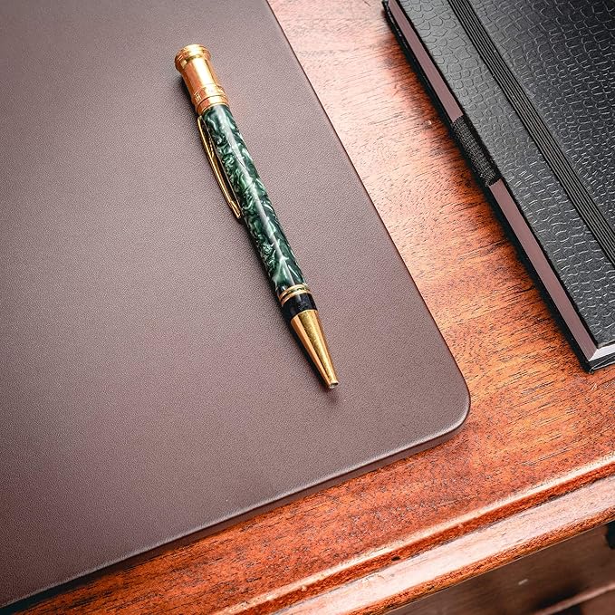 Dacasso Pad Without Side Rails Luxury Leather Blotter - Image 5
