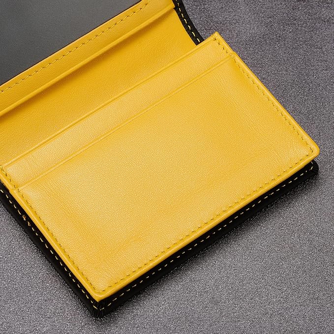 Leather Business Card Case Holder - Image 6