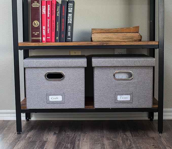 Internet's Best Collapsible File Box Storage Organizer - Image 7