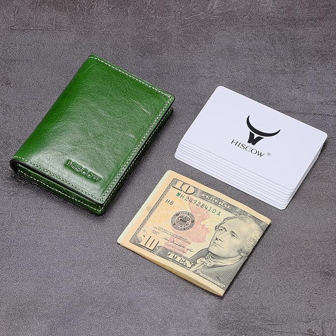 Leather Business Card Case Holder - Image 3