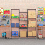 Himimi 6-Tier Storage Shelf Units, Adjustable Wire Shelving - Image 4