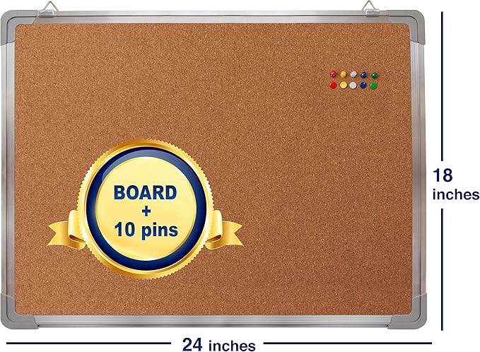 Cork Board Set for Wall - Image 2