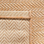 safavieh outdoor runner rug 2'3"x6'7" - courtyard collection, side view